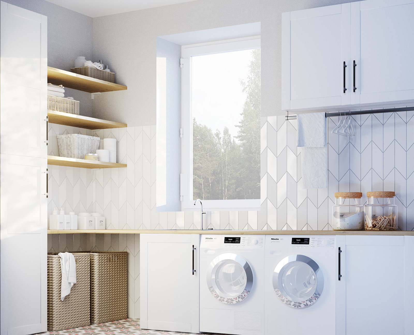 Дизайн проект интерьера коттеджа 140 кв.м.