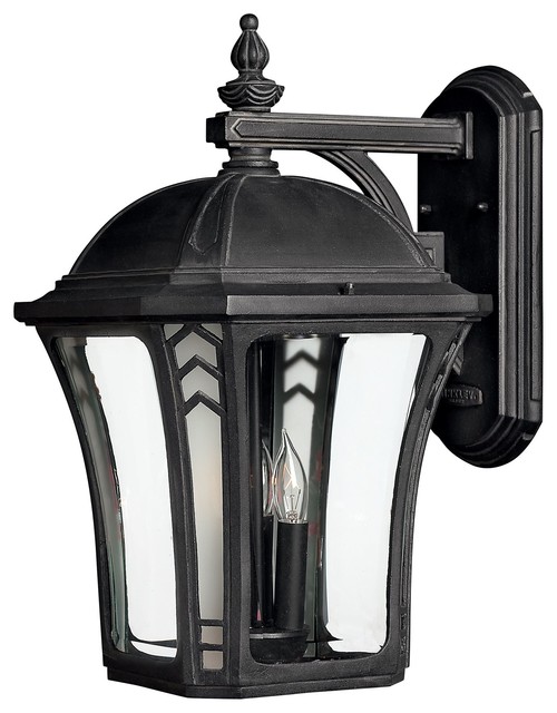 Hinkley Lighting Wabash Traditional Outdoor Wall Sconce, Large, Museum