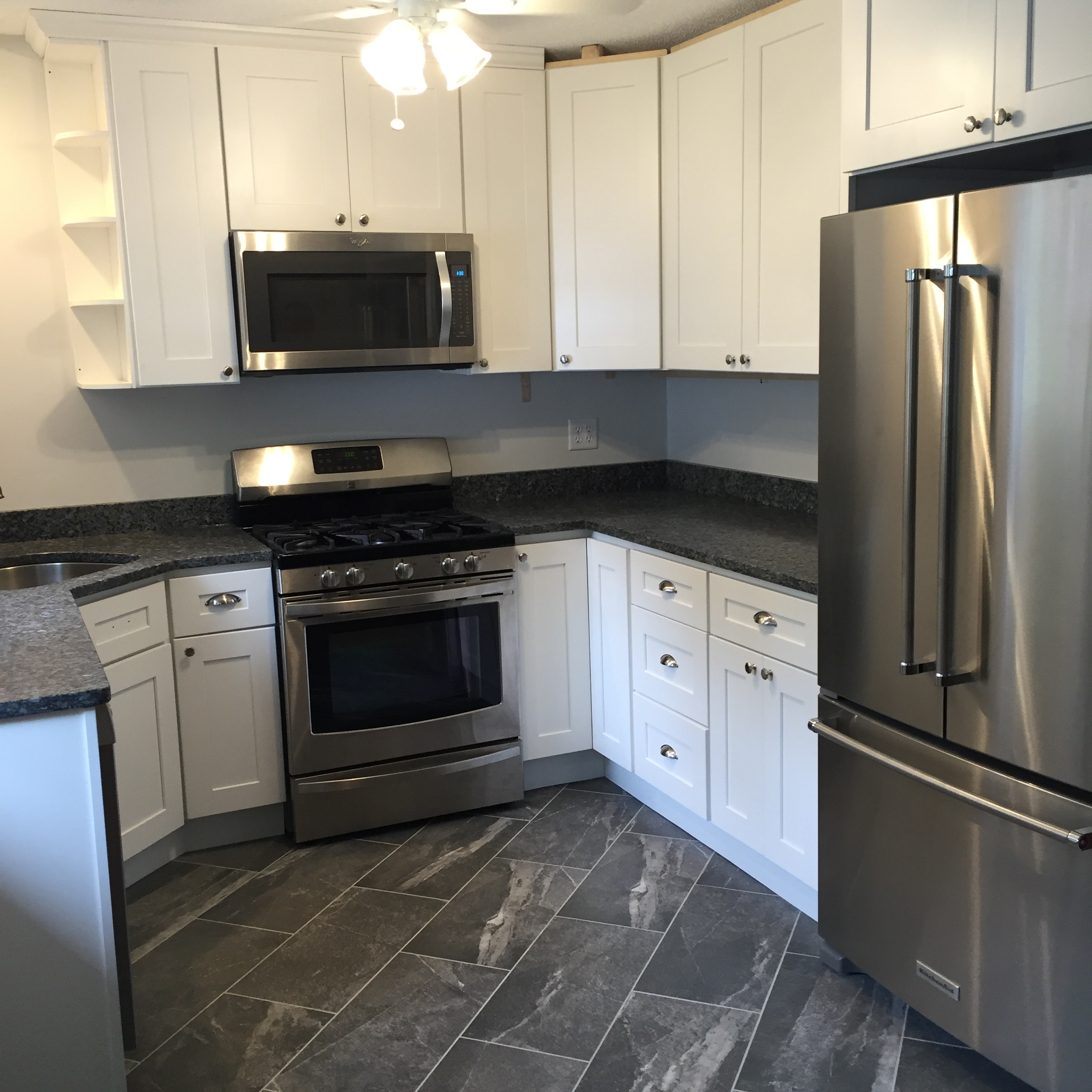 Bright new kitchen