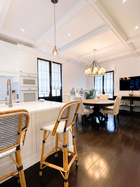 La Maison Normande transitional-dining-room