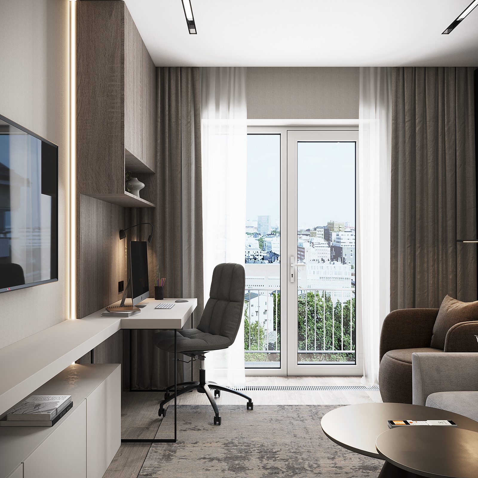 Двухкомнатная квартира на ул.Еременко