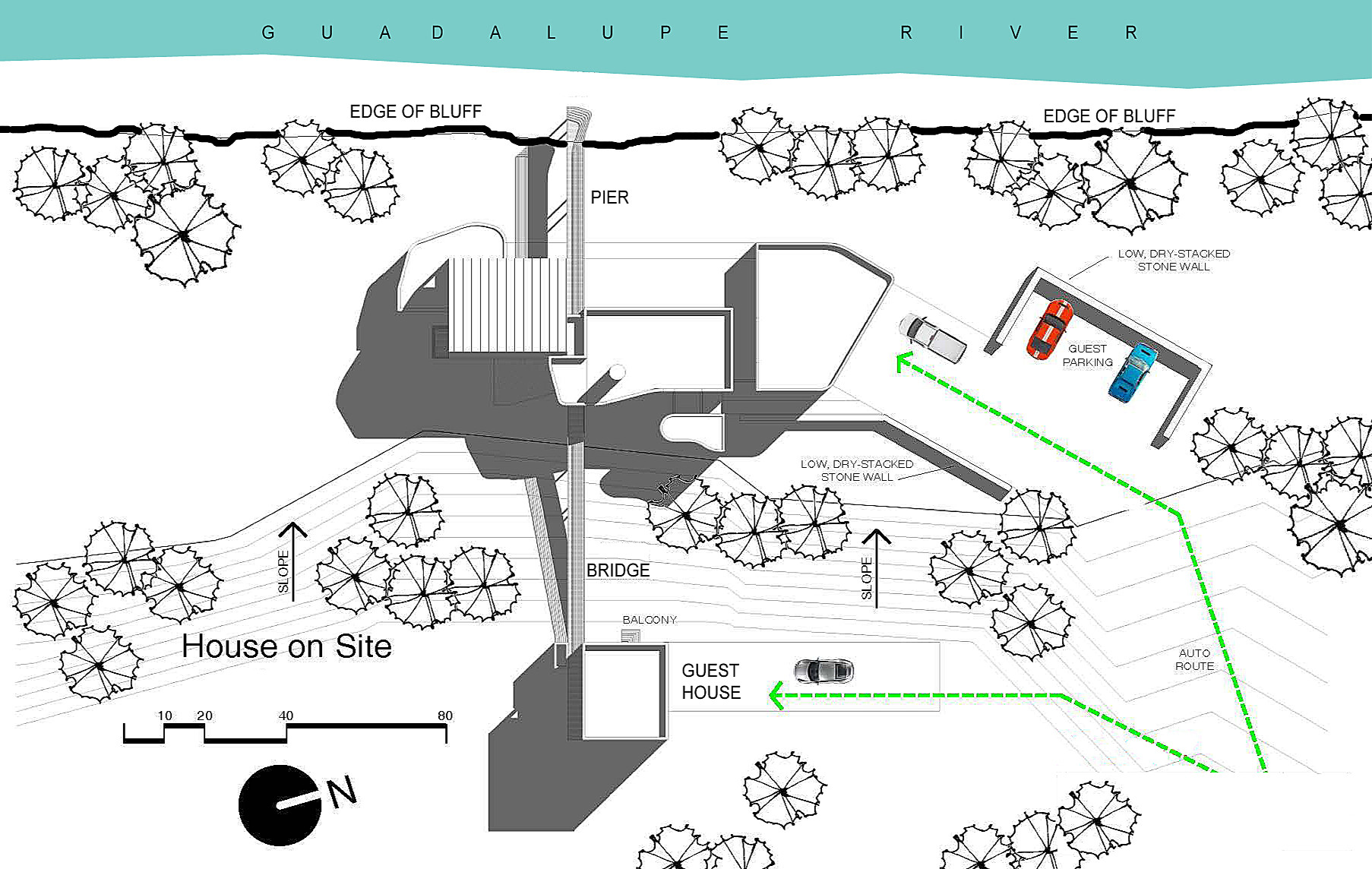 Guadalupe River House (Unbuilt)