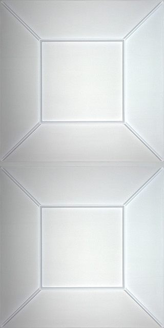 24x24 Convex White Ceiling Tiles Set Of 5 Contemporary Ceiling   Home Design 