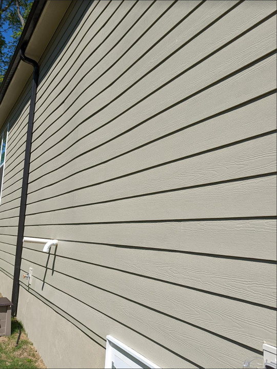 Installed Hardie board is wavy, rippling