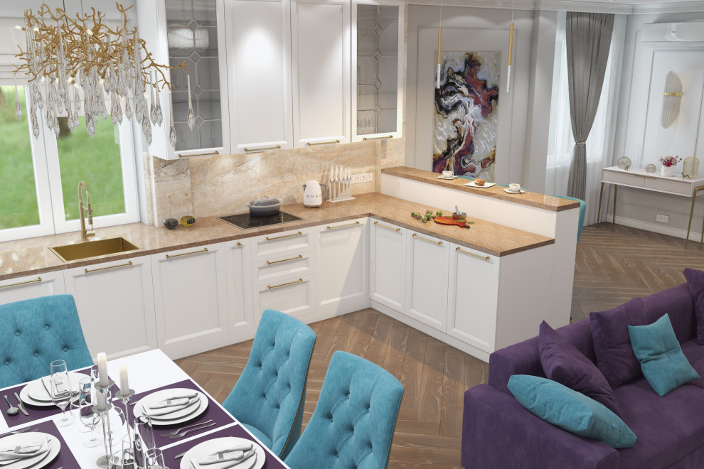 Дизайн 3-х этажного дуплекса