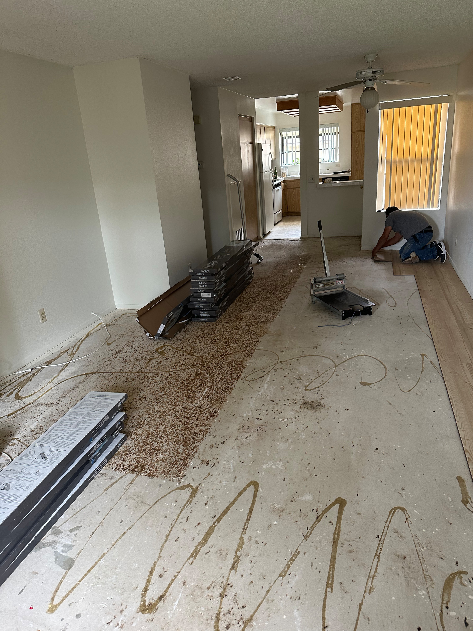 Ventura - Luxury Vinyl SPC ECO flooring installation