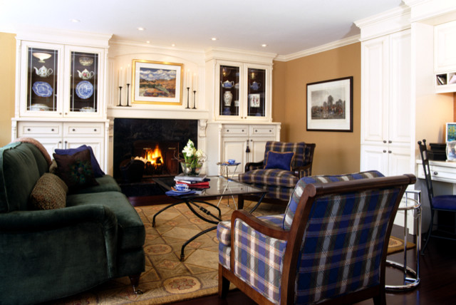 British Invasion Traditional Family Room Toronto By
