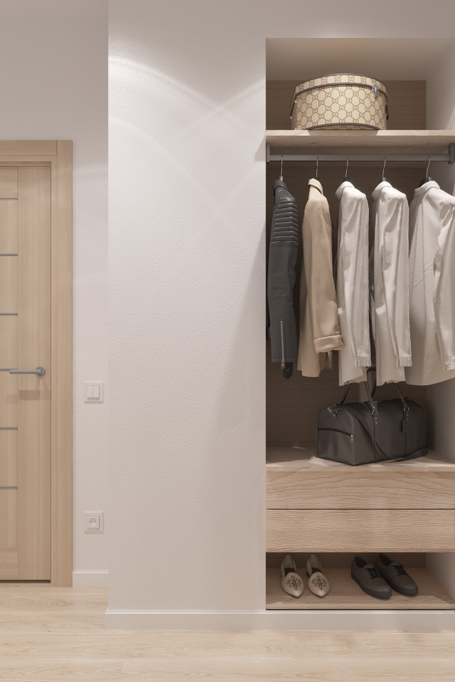 Комната девочки-подростка с гардеробной