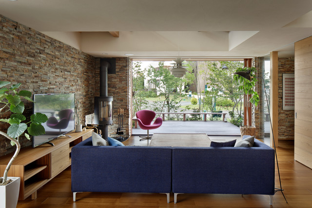 Vogue mid-century-wohnbereich