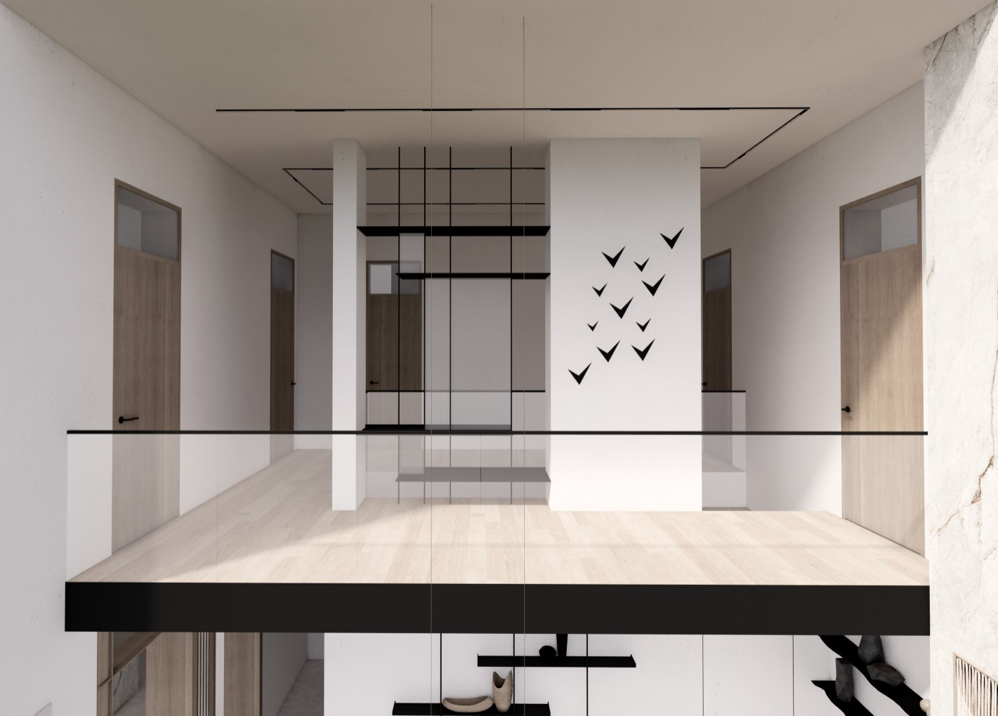 Shades of nature (интерьер)