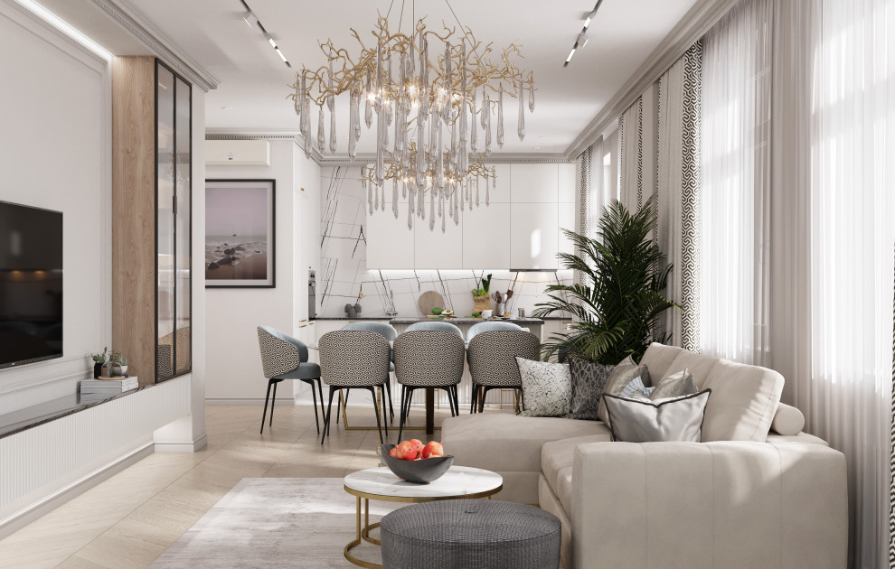 Дизайн проект в стиле эклектика