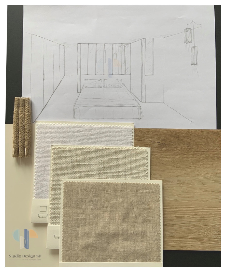 Design d'espace organisation de l'ensemble du RDC et étage pour une rénovation