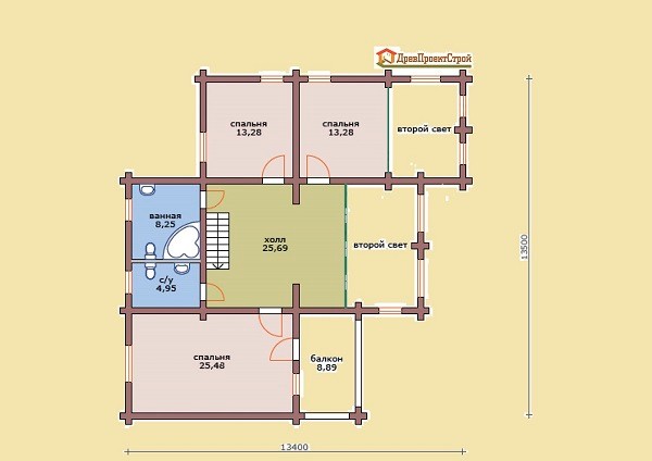 Проект дома № 45