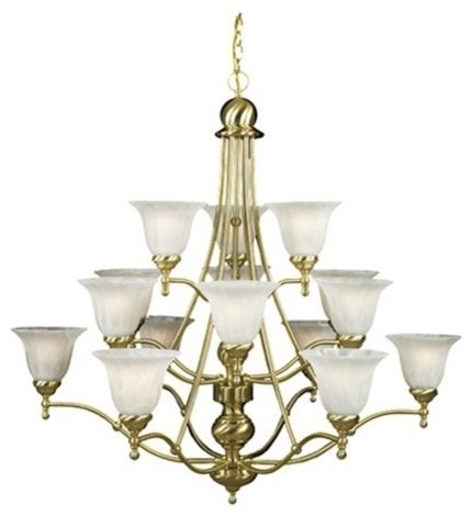 Quoizel Lighting 15 Light 3 Tier Amherst Collection Traditional Quoizel Lighting 15 Light 3 Tier Amherst Collection