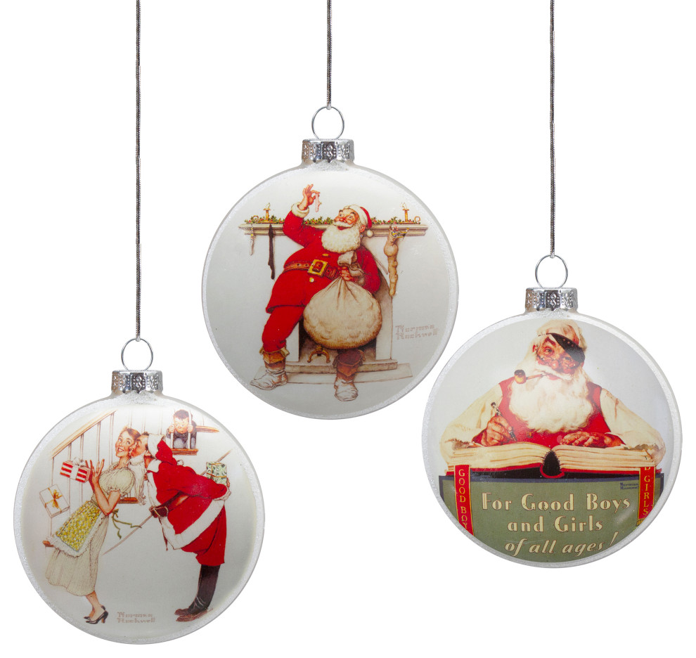 Norman Rockwell Christmas Ornaments 