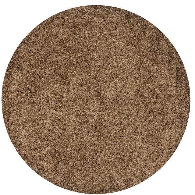 Safavieh Shag Light Brown Shag Rug, 2'x3' Contemporary Area Rugs