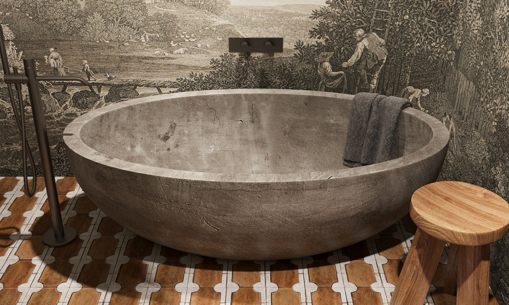 ванная в квартире старого фонда