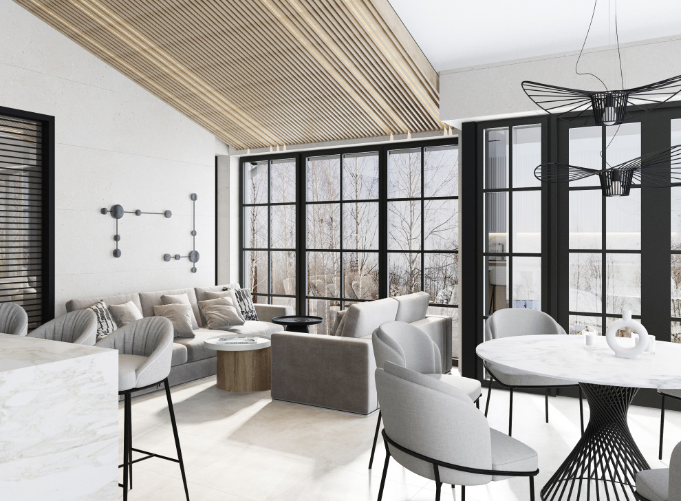 Комната отдыха в частном доме 67m2