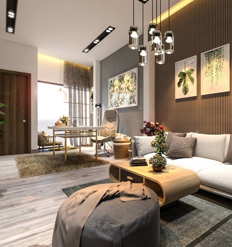 Гостиная в стиле модернизма