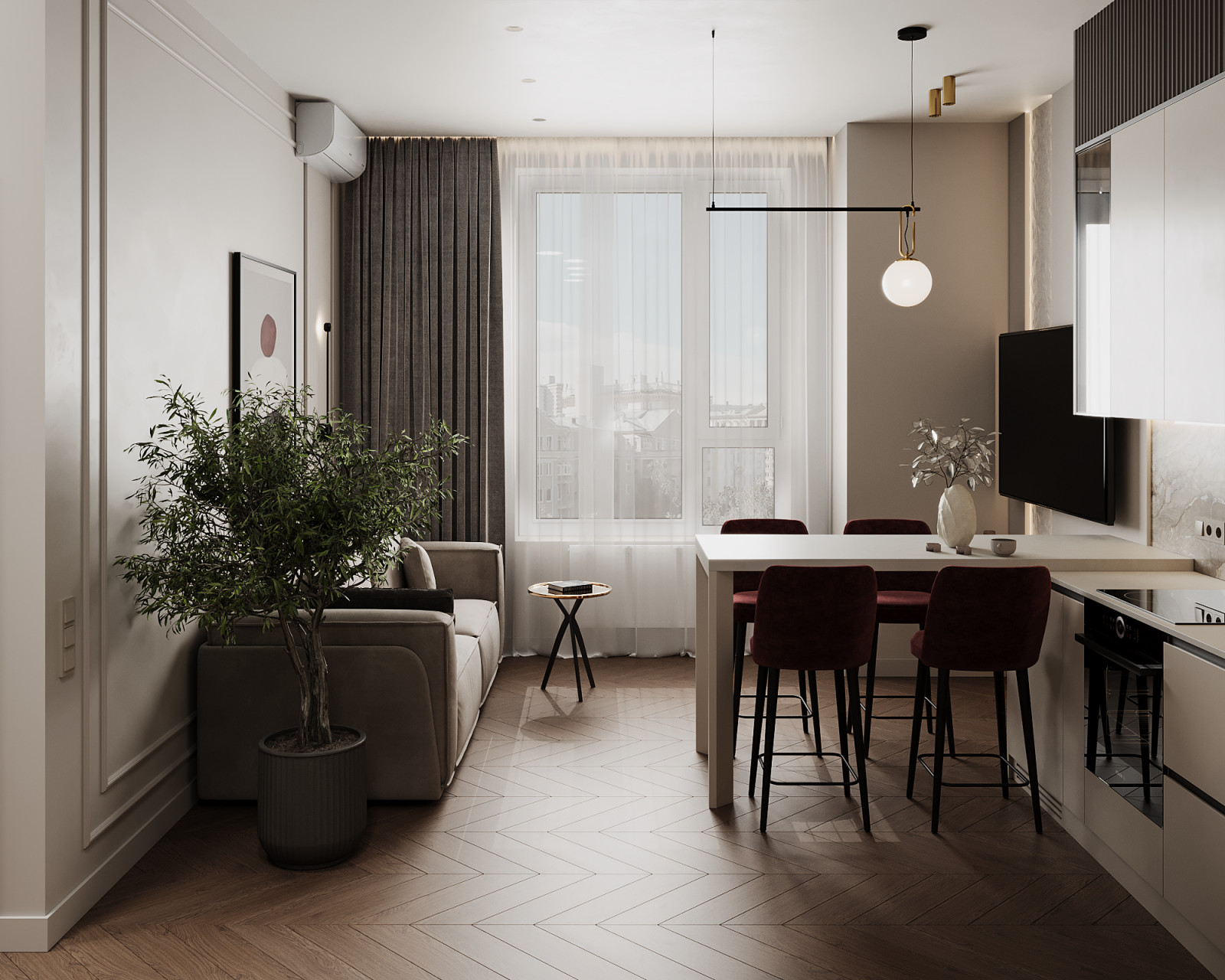 Дизайн-проект квартиры в ЖК "EVER"