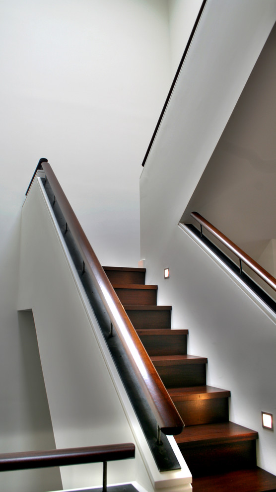 Inspiration for a transitional staircase in Philadelphia.
