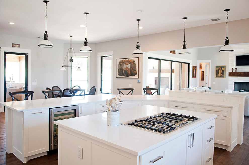 Kitchen - transitional kitchen idea in Austin