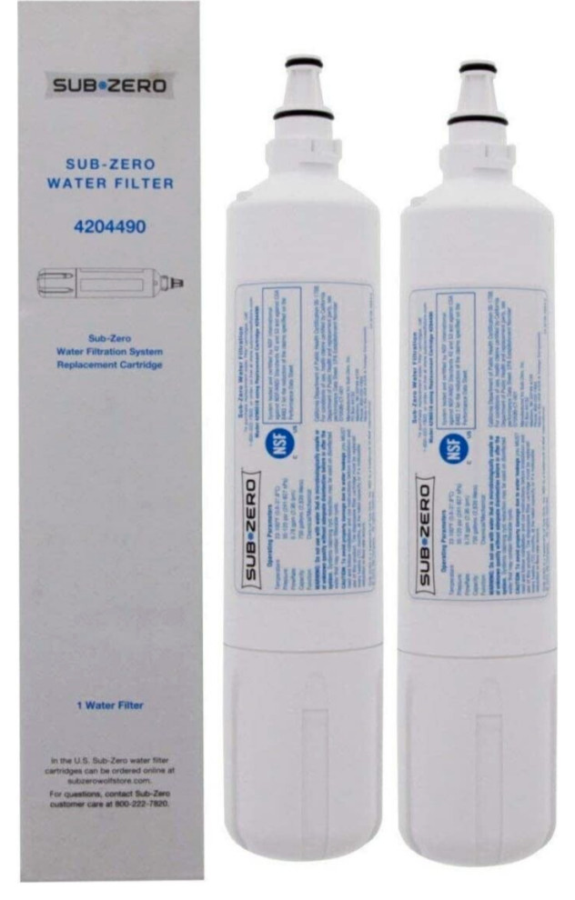 2 PACK SubZero 4204490 Refrigerator Water Filter Subzero