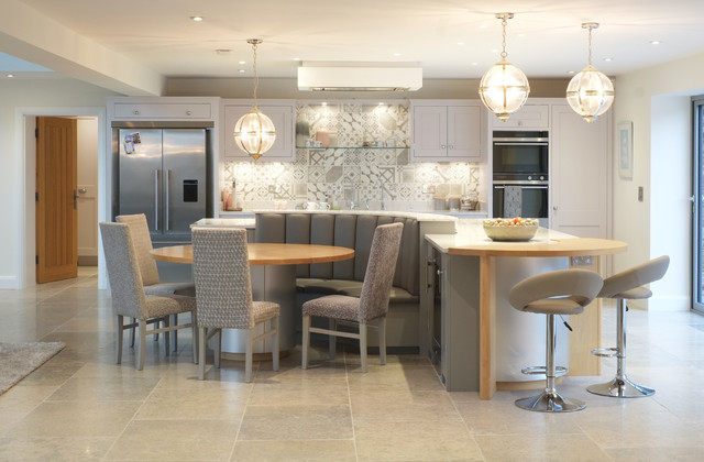 Contemporary Shaker transitional-kitchen