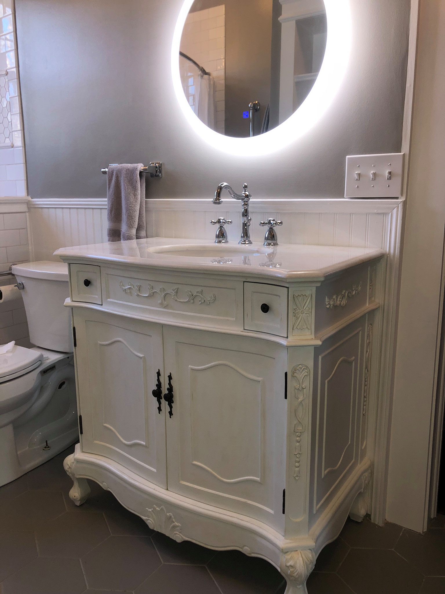 1940s bath updated.