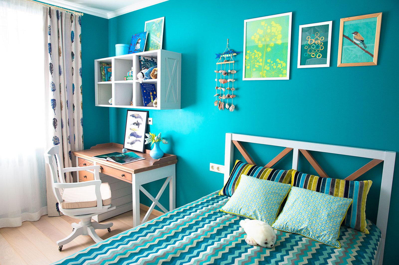 Яркая квартира в морском стиле