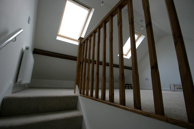 Rear extension + loft conversion - Photo 4 contemporaneo-camera-da-letto