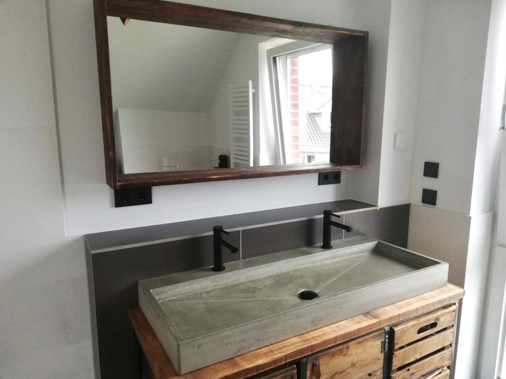 Industrial Badezimmer in Hamburg