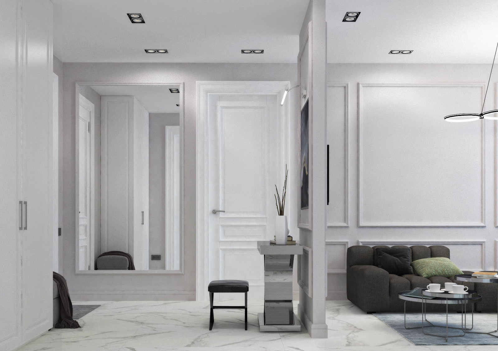 Визуализация прихожей