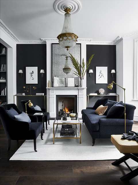 George Living Room nyklassisk-vardagsrum