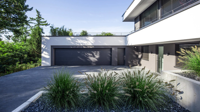 Privates Wohnhaus mit Weitblick trendy-hus-og-facade
