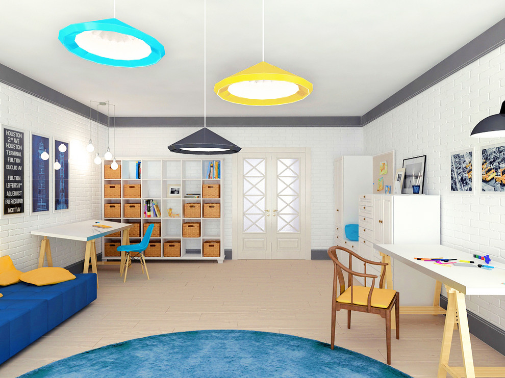 Интерьер детской в скандинавском стиле