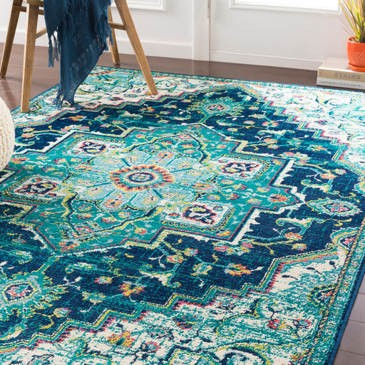 In Stock Trebloc Updated Traditional Farmhouse Area Rug Contemporary Area Rugs By Hauteloom Houzz