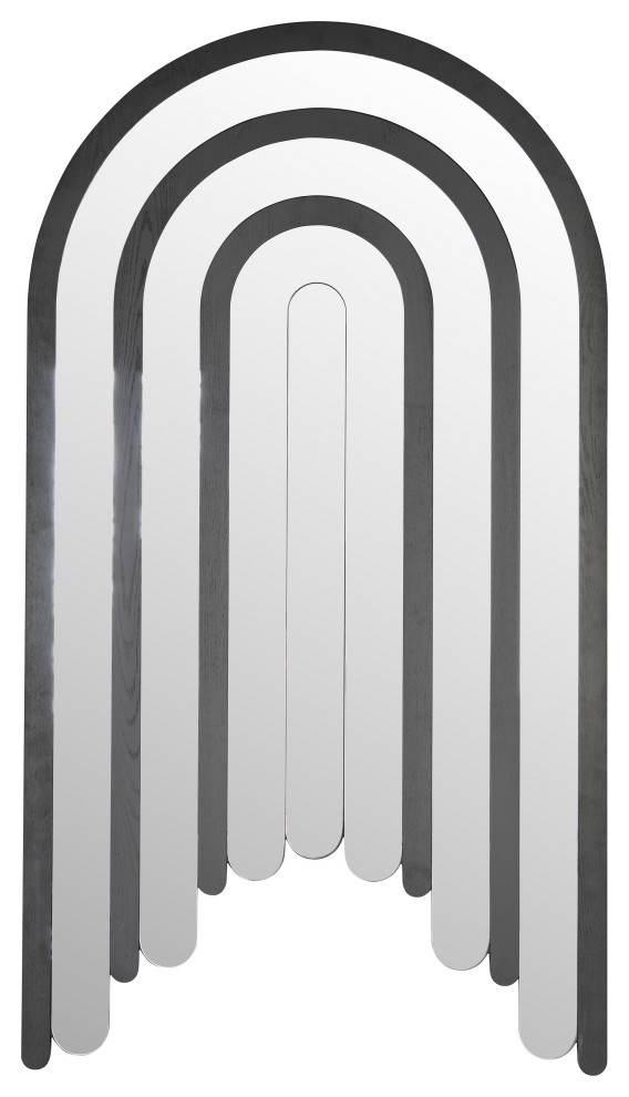 Arc 72" Full Length Wall Mirror/Mirrored Wall Art Contemporary Wall