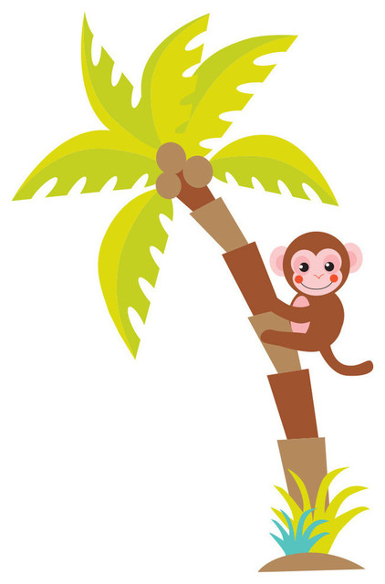 tropical wall decals