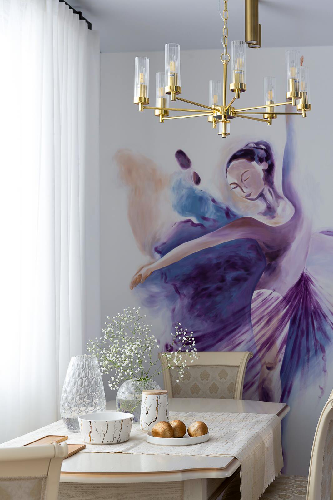 Реализованный дизайн проект квартиры ЖК "Театральный"