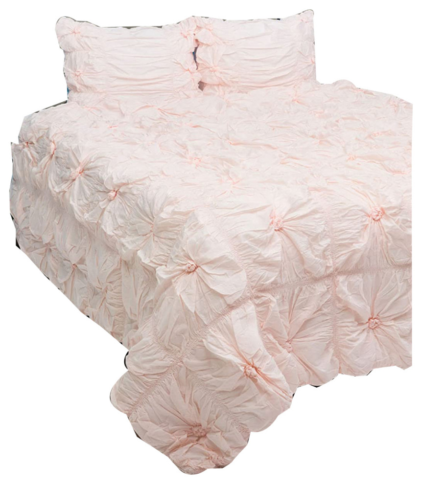 Rizzy Home 68"x86" Comforter