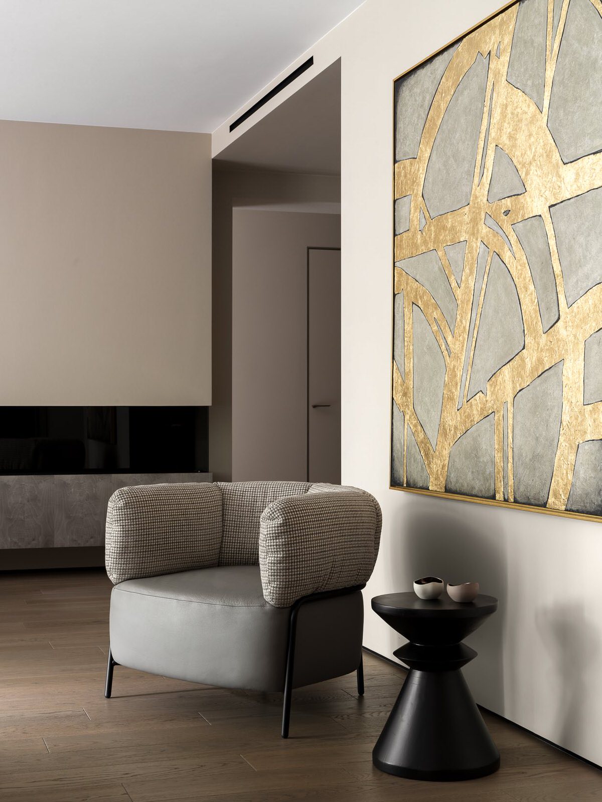 Дизайн квартиры в современном стиле.