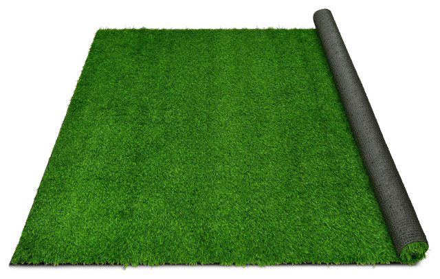 Allstar Rugs Faux Grass Indoor/Outdoor Area Rug, 8'x10' - Contemporary ...