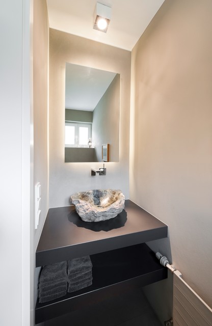 Gaste Wc Contemporary Cloakroom Stuttgart By Cyrus Ghanai Houzz Uk