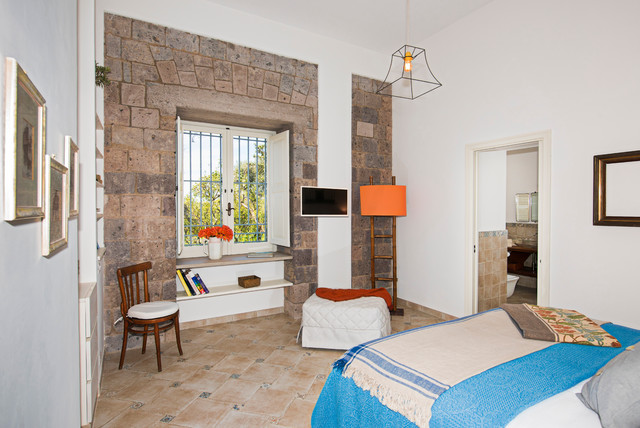 Villa Tozzoli House - camera country-bedroom