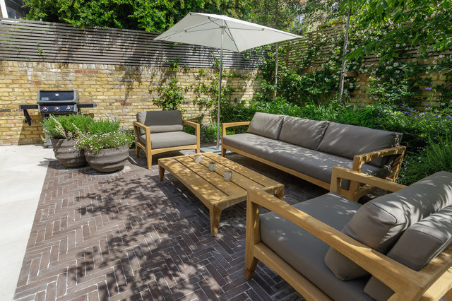 Courtyard Garden Design contemporary-uteplats