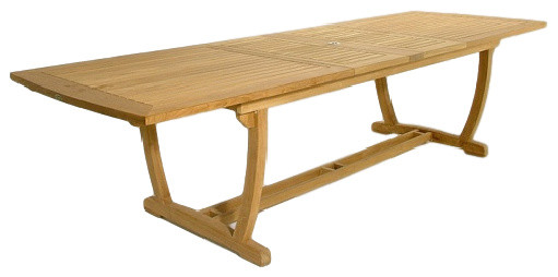 Grand Veranda Large Teak Extendable Table