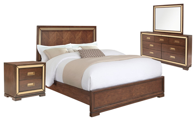 Pulaski Furniture Chrystelle Panel Bedroom Set California King