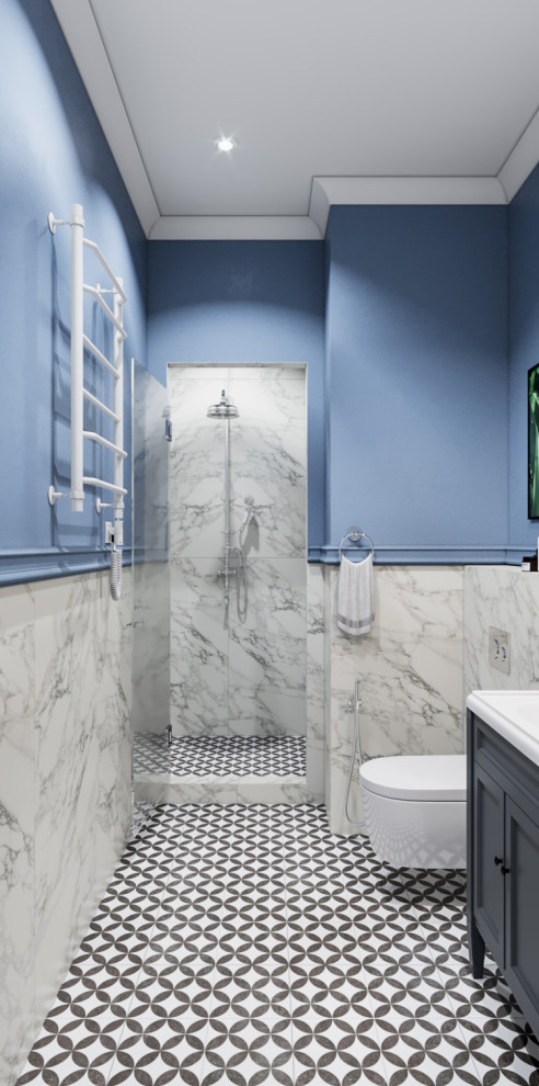 Дизайн квартиры неоклассике с элементами американской классики