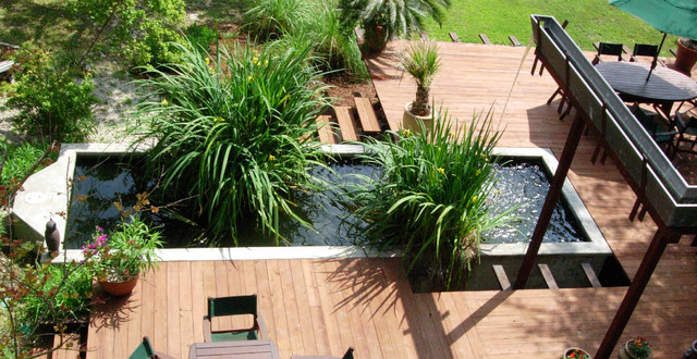 water tropisch-garten